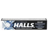 Halls - Cough Lozenges - Extra Strong Menthol NSA, 1 Each