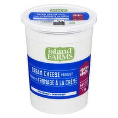 Island Farms - Victoria Style 33% Cream Cheese Spread, 1 Kilogram
