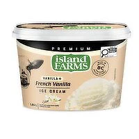 Island Farms - Vanilla Plus Ice Cream - French Vanilla, 1.65 Litre