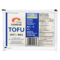 Sunrise - Blue Label Tofu Soft, 300 Gram