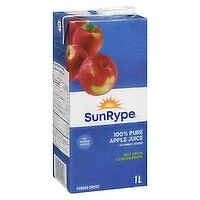 SunRype - SunRpe Blue Label Pure Apple Juice, 1 Litre