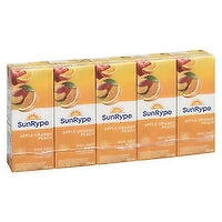 SunRype - 100% Apple Orange Peach Juice, 5 Each