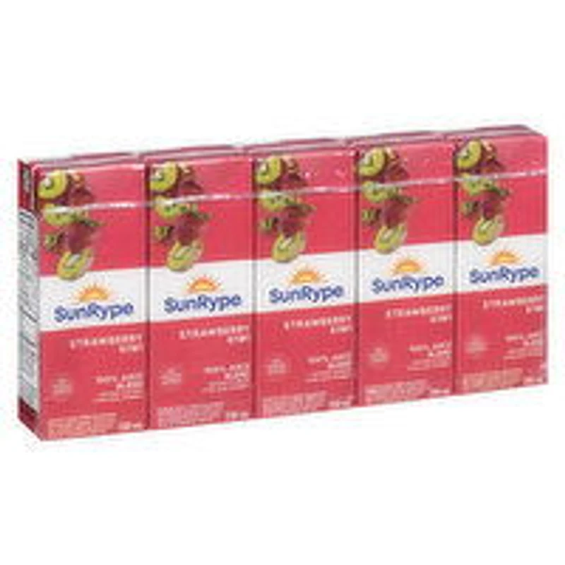 SunRype - SunRype Strawberry Kiwi 100% Juice, 5 Each
