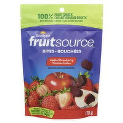 SunRype - Fruit Source Bites, Strawberry, 170 Gram