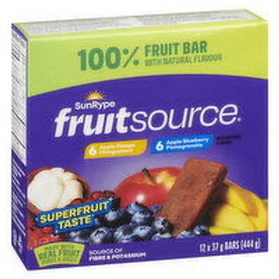SunRype - Fruit Source Superfruits Variety Pack, 12 Each