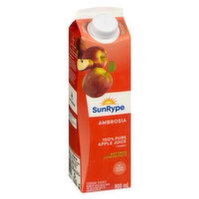 SunRype - Ambrosia Pure Apple Juice, 900 Millilitre