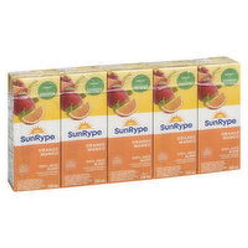 Sunrype - Orange Mango Juice Boxes, 200 Millilitre