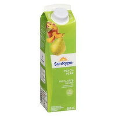SunRype - Peach Pear Juice, 900 Millilitre