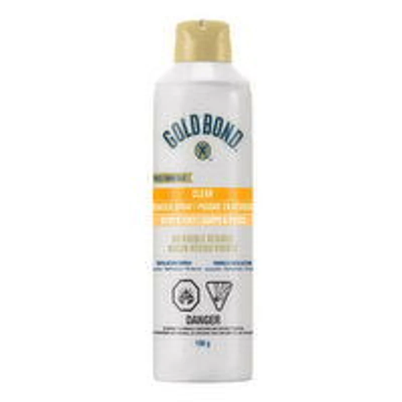 Gold Bond - Clear Body And Foot Spray, 198 Gram