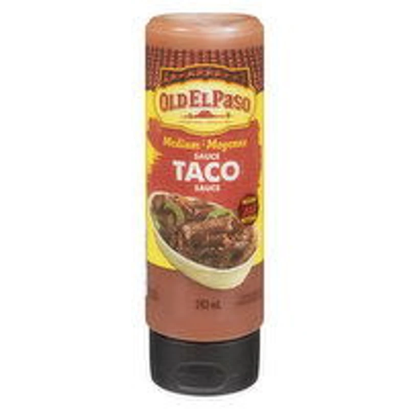 Old El Paso - Taco Sauce Medium, 243 Millilitre