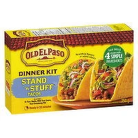 Old El Paso - Stand 'n Stuff Tacos Dinner Kit, 250 Gram