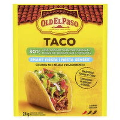 Old El Paso - Smart Fiesta Taco Seasoning Mix, 24 Gram