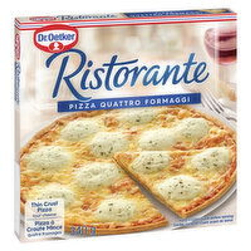 Dr. Oetker - Ristorante Thin Crust Pizza, 4 Cheese, 340 Gram