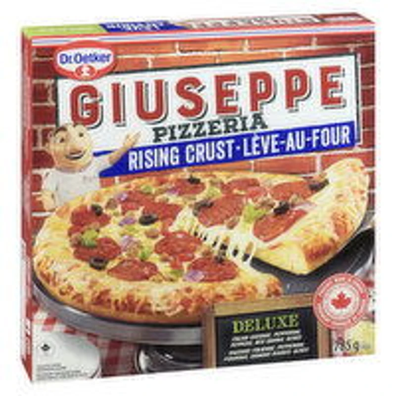 Dr. Oetker - Giuseppe Pizzeria Rising Crust Deluxe Pizza, 785 Gram