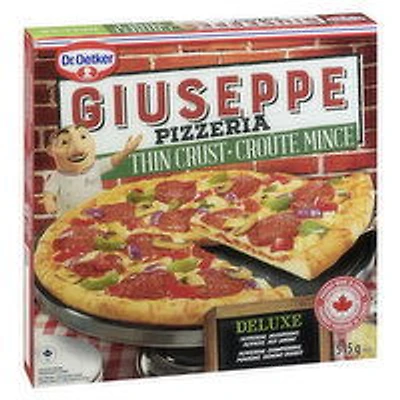 Dr. Oetker - Giuseppe Pizzeria Thin Crust Deluxe Pizza, 515 Gram