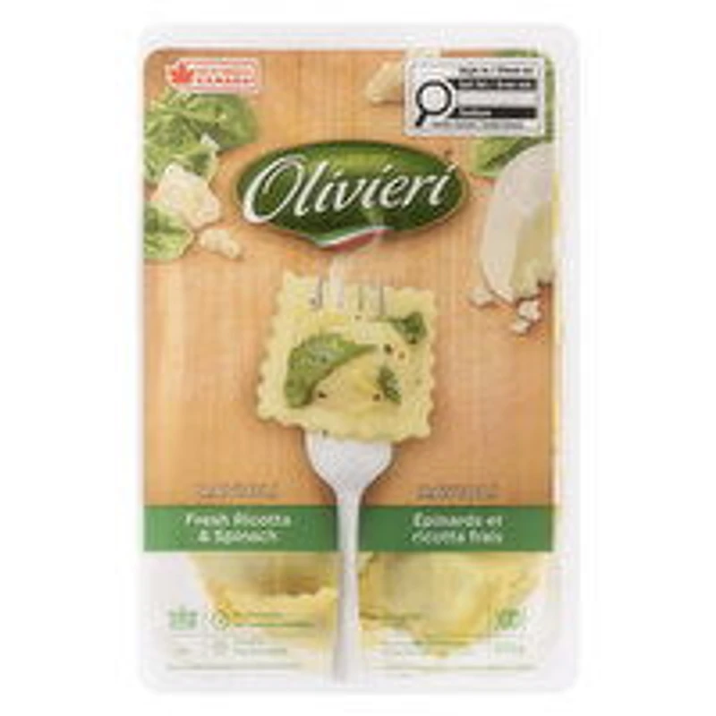 Olivieri - Ravioli Pasta, Ricotta & Spinach, 600 Gram