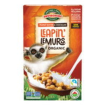 Nature's Path - Envirokidz Organic Leapin Lemurs Cereal Peanut Butter Chocolate, 284 Gram