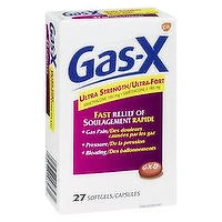 Gas-X - Ultra Strength Anti Gas Tablets - Softgels, 27 Each