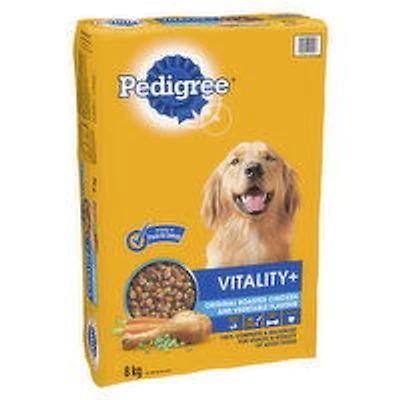 Pedigree - Vitality+ Dog Food Original Flavour, 8 Kilogram