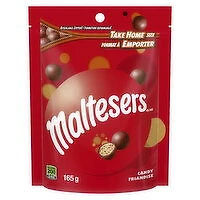 Maltesers - Milk Chocolate Candy Bites, Bag, 165 Gram