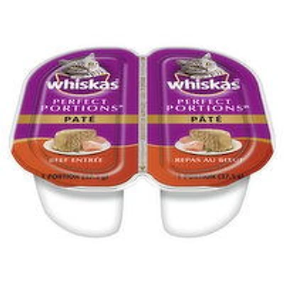Whiskas - Perfect Portions Beef Entree, 2 Each