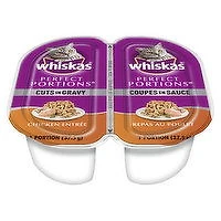 Whiskas - Perfect Portions Cuts In Gravy - Chicken Entree, 2 Each