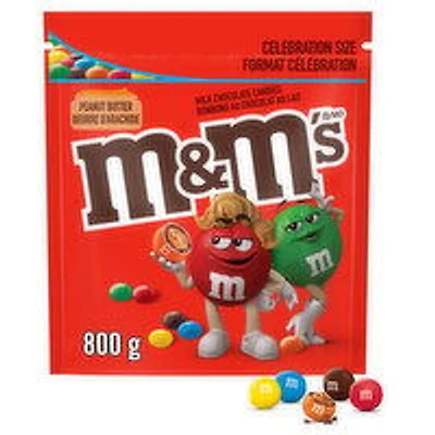 M&M'S - Peanut Butter, Stand Up Pouch, 800 Gram