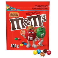 M&M'S - Peanut Butter, Stand Up Pouch, 800 Gram