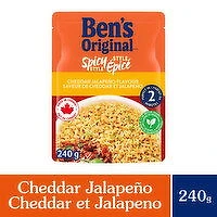 Ben's Original - Spicy Style Cheddar & Jalapeno Flavour Rice, 240 Gram
