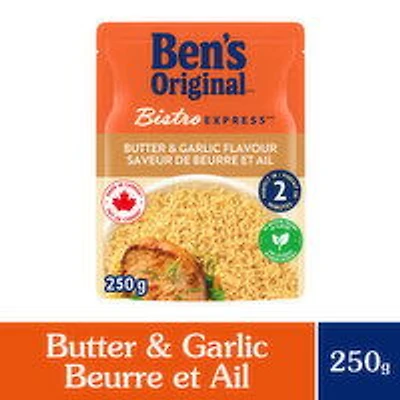 Ben's Original - BISTRO EXPRESS Butter & Garlic Rice Side Dish, 250 Gram