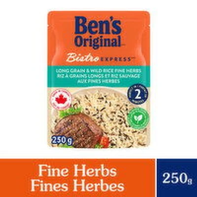 Ben's Original - Long Grain & Wild Rice Fine Herbs Side Dish, 250 Gram