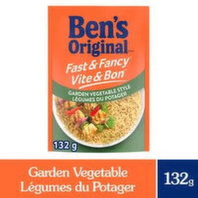Ben's Original - Fast & Fancy Garden Vegetable Style Rice Side Dish, 132 Gram