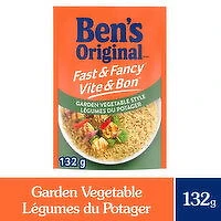Ben's Original - Fast & Fancy Garden Vegetable Style Rice Side Dish, 132 Gram