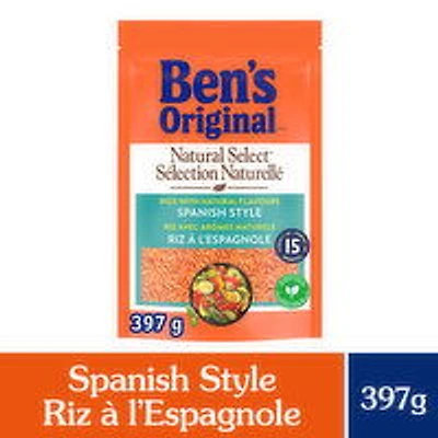 Ben's Original - NATURAL SELECT Spanish Style Rice Side Dish, 397 Gram