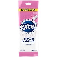 Excel - Bubblemint Sugar Free Chewing Gum, 18 Pieces, 3 Each