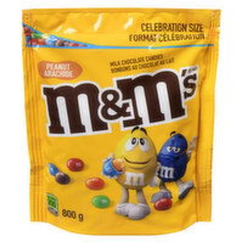 M&M'S - Peanut Milk Chocolate, 800 Gram