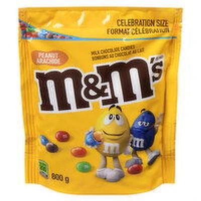 M&M'S - Peanut Milk Chocolate, 800 Gram