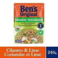Ben's Original - Organic Cilantro & Lime Flavor Brown Jasmine Rice, 240 Gram