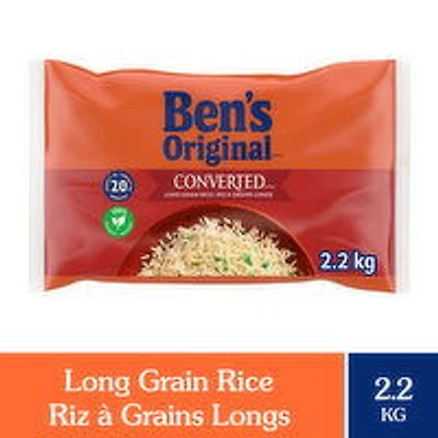 Ben's Original - CONVERTED Long Grain Parboiled Rice Side Dish, 2.2 Kilogram