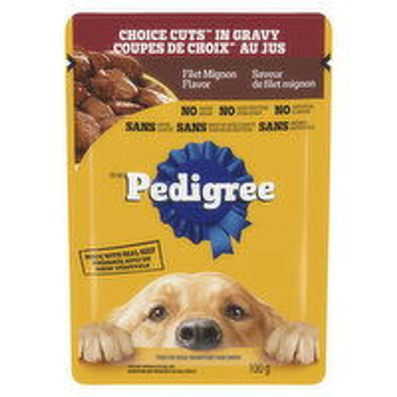 Pedigree - Choice Cuts in Gravy Filet Mignon, 100 Gram