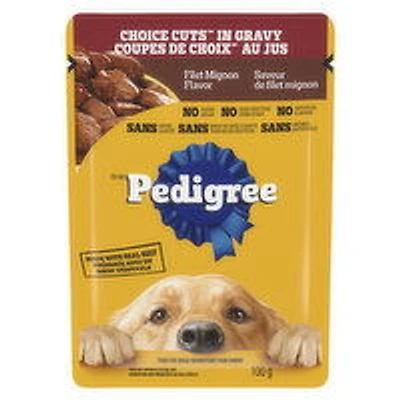 Pedigree - Choice Cuts in Gravy Filet Mignon, 100 Gram