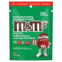 M&M's - Holiday Blend Chocolate Candies, Sharing Size, 165 Gram