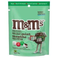 M&M's - Holiday Mint Chocolate Candies, 165 Gram