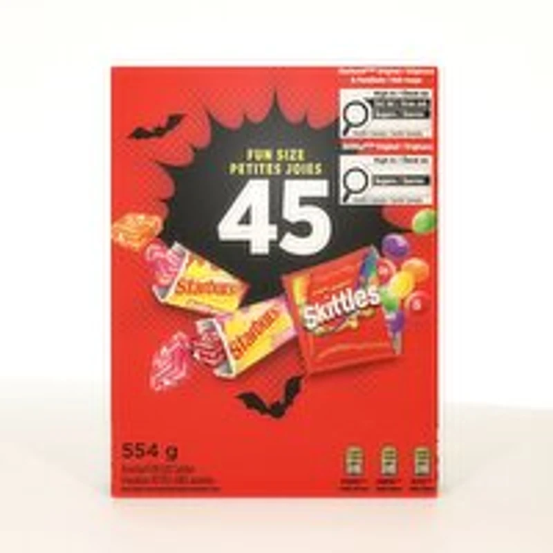 Skittles - Skittles and Starburst 45ct, 554 Gram