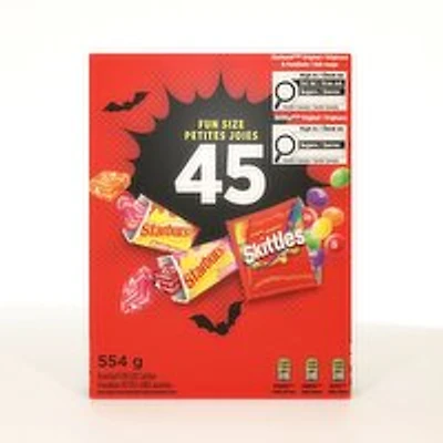 Skittles - Skittles and Starburst  45ct, 554 Gram