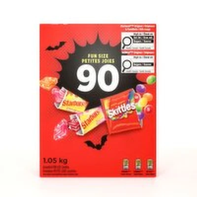 Skittles - Halloween Skittles And Starburst Mix, 90 Pack, 1050 Gram