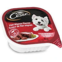 Cesar - Entrees Dog Food Filet Mignon Flavour, 100 Gram
