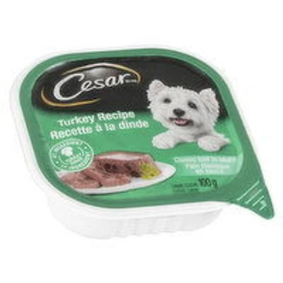 Cesar - Entrees Dog Food with Turkey, 100 Gram