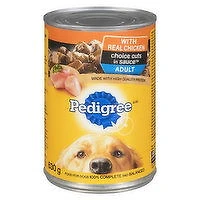 Pedigree - Adult Dog Food, Real Chicken, 630 Gram