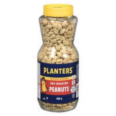 Planters - Dry Roasted Peanuts, 600 Gram